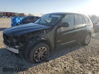 2011 BMW X3 28i with VIN 5UXWX5C53BL709810, listed as a Copart auction lot 50777995 with 201,871 mi miles and Salvage Title. Bid and sale history available at carsss.com. Image 1.