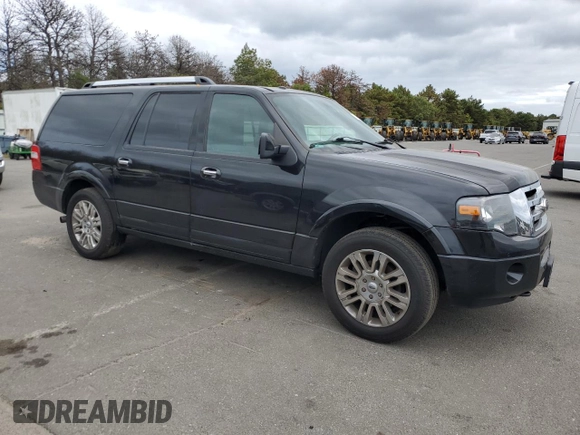 2013 Ford Expedition EL Limited with VIN 1FMJK2A50DEF61162, listed as a Copart auction lot 72133434 with 178,880 mi miles and Salvage Title. Bid and sale history available at carsss.com. Image 4.