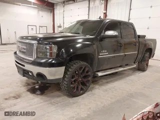 2011 GMC Sierra 1500 SLE with VIN 3GTP1VE08BG100816, listed as a IAAI auction lot 41768212 with 249,109 mi miles. Bid and sale history available at carsss.com. Image 2.