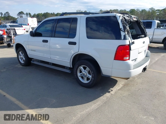 2005 Ford Explorer XLT z VIN 1FMZU63W25ZA20845, wystawiony jako IAAI lot #41790447 z przebiegiem 130 117 mil mil oraz . Historia ofert i sprzedaży dostępna na DreamBid. Obrazek 3.