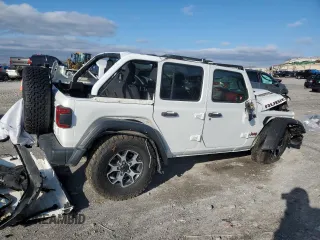 2021 Jeep Wrangler Unlimited Rubicon with VIN 1C4HJXFN6MW685250, listed as a Copart auction lot 48912085 with 48,049 mi miles and Salvage Title. Bid and sale history available at DreamBid. Image 3.