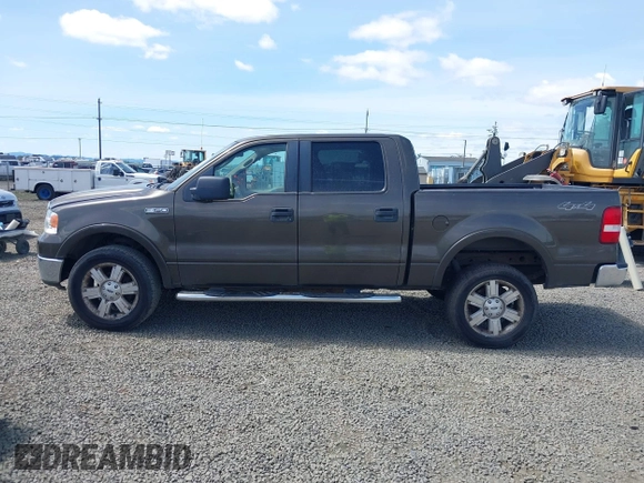 2008 Ford F-150 XLT with VIN 1FTPW14V68FA02921, listed as a IAAI auction lot 42146137 with 248,602 mi miles. Bid and sale history available at carsss.com. Image 14.