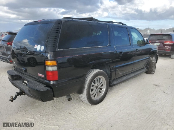 2006 GMC Yukon XL Denali with VIN 1GKFK66U26J135571, listed as a Copart auction lot 74554714 with 0 mi miles and Non Repairable. Bid and sale history available at carsss.com. Image 3.