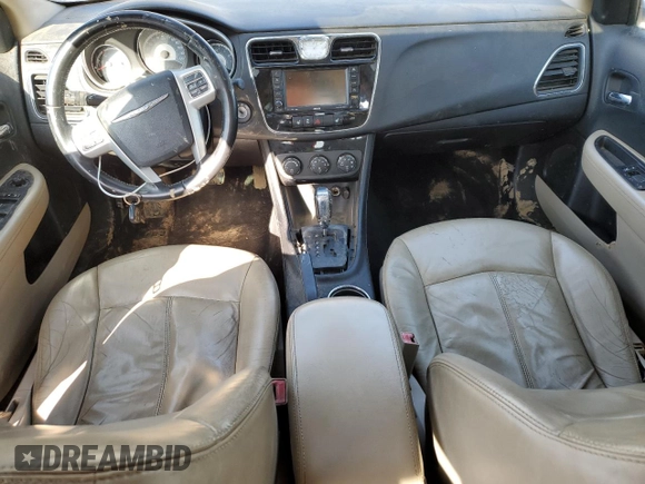 2011 Chrysler 200 Limited with VIN 1C3BC2FG8BN520439, listed as a Copart auction lot 52043575 with 127,250 mi miles and Salvage Title. Bid and sale history available at carsss.com. Image 8.