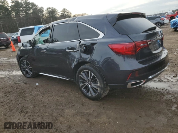 2020 Acura MDX w/Technology Pkg with VIN 5J8YD3H56LL001523, listed as a Copart auction lot 42975805 with 0 mi miles and Salvage Title. Bid and sale history available at carsss.com. Image 2.