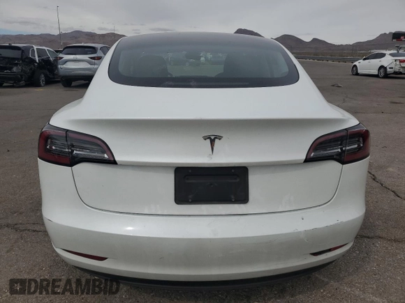 2023 Tesla Model 3 with VIN 5YJ3E1EA5PF413923, listed as a Copart auction lot 49008435 with 28,373 mi miles and Salvage Title. Bid and sale history available at DreamBid. Image 6.