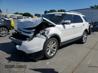 2015 Ford Explorer Limited with VIN 1FM5K8F81FGC51021, listed as a Copart auction lot 54855095 with Not Provided miles and Salvage Title. Bid and sale history available at DreamBid. Image 1.