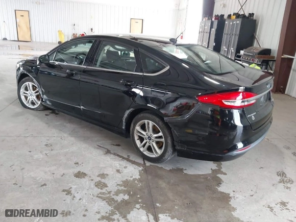 2018 Ford Fusion SE with VIN 3FA6P0HD4JR240866, listed as a IAAI auction lot 41776551 with NaN miles. Bid and sale history available at carsss.com. Image 3.