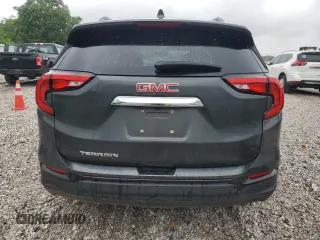 2021 GMC Terrain SLE with VIN 3GKALMEV0ML356131, listed as a Copart auction lot 57857565 with 140,473 mi miles and Salvage title. Bid and sale history available at DreamBid. Image 6.