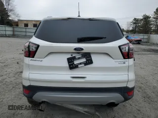 2017 Ford Escape Titanium with VIN 1FMCU9JD7HUC92043, listed as a Copart auction lot 52312455 with 0 mi miles and Non Repairable. Bid and sale history available at carsss.com. Image 6.