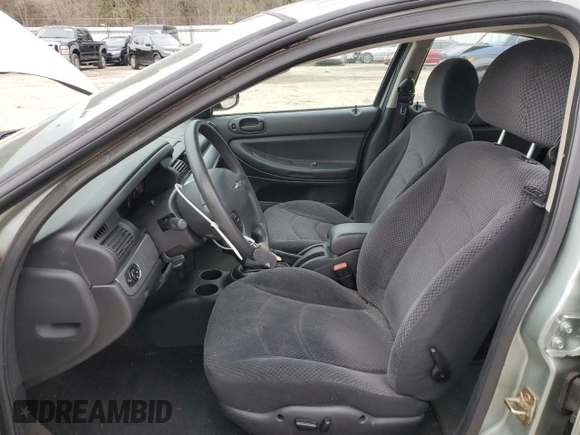 2005 Chrysler Sebring Touring with VIN 1C3EL56R65N622875, listed as a Copart auction lot 41387775 with 61,253 mi miles and Salvage title. Bid and sale history available at DreamBid. Image 7.