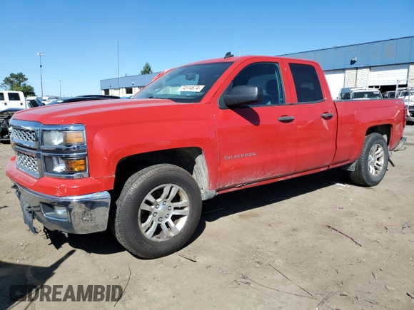 2014 Chevrolet Silverado 1500 LT with VIN 1GCVKREC8EZ103497, listed as a Copart auction lot 74514674 with 200,024 mi miles and Salvage Title. Bid and sale history available at DreamBid. Image 1.