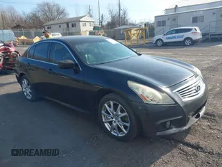 2010 Infiniti G37 x with VIN JN1CV6AR0AM251919, listed as a IAAI auction lot 41906376 with 158,310 mi miles. Bid and sale history available at carsss.com. Image 1.