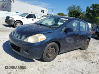 2007 Nissan Versa 1.8 S with VIN 3N1BC13E47L364788, listed as a Copart auction lot 43034595 with 206,488 mi miles and Salvage Title. Bid and sale history available at carsss.com. Image 1.