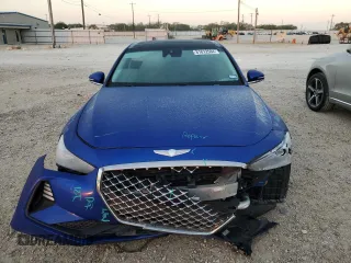 2019 Genesis G70 Advanced with VIN KMTG34LA3KU037414, listed as a Copart auction lot 81812584 with 63,807 mi miles and Salvage Title. Bid and sale history available at DreamBid. Image 5.