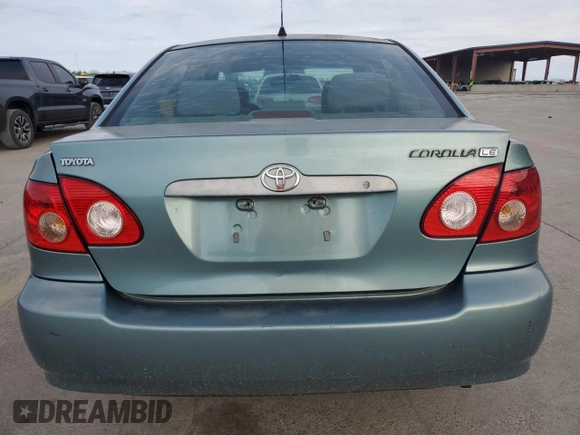 2006 Toyota Corolla CE with VIN 1NXBR32E36Z717109, listed as a Copart auction lot 50661485 with 175,743 mi miles and Clean Title. Bid and sale history available at DreamBid. Image 6.