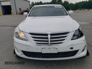 2014 Hyundai Genesis 3.8L with VIN KMHGC4DD1EU259750, listed as a Copart auction lot 57047204 with 148,079 mi miles and Salvage Title. Bid and sale history available at carsss.com. Image 5.