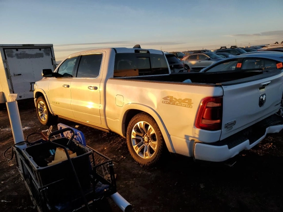 2022 Ram 1500 with VIN 1C6SRFSM5NN265466, listed as a Copart auction lot 41863195 with 74,442 mi miles and Salvage title. Bid and sale history available at DreamBid. Image 2.