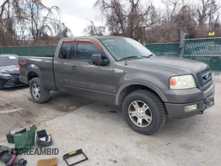 2004 Ford F-150 XLT with VIN 1FTPX145X4NB25800, listed as a IAAI auction lot 41709812 with 139,444 mi miles. Bid and sale history available at carsss.com. Image 1.