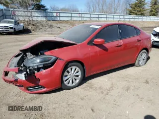 2014 Dodge Dart SXT with VIN 1C3CDFBB0ED919617, listed as a Copart auction lot 48850735 with 100,806 mi miles and Clean Title. Bid and sale history available at carsss.com. Image 1.