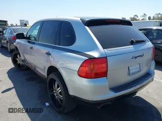 2005 Porsche Cayenne S with VIN WP1AB29P05LA61329, listed as a IAAI auction lot 42000816 with 163,238 mi miles. Bid and sale history available at carsss.com. Image 3.