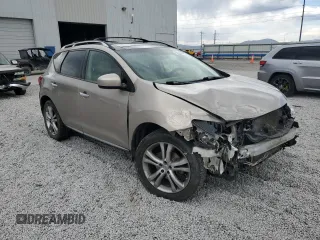2009 Nissan Murano SL with VIN JN8AZ18W99W122119, listed as a Copart auction lot 53367015 with 179,801 mi miles and Salvage Title. Bid and sale history available at DreamBid. Image 4.