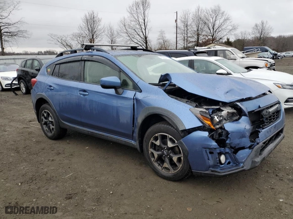 2020 Subaru Crosstrek Premium with VIN JF2GTAEC5LH266412, listed as a Copart auction lot 43369415 with 159,008 mi miles and Salvage Title. Bid and sale history available at carsss.com. Image 4.
