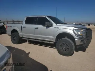 2017 Ford F-150 XL with VIN 1FTEW1EF7HKC33171, listed as a Copart auction lot 43648375 with 173,690 mi miles and Salvage Title. Bid and sale history available at carsss.com. Image 4.