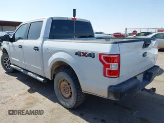 2018 Ford F-150 XL with VIN 1FTEW1E53JKE93841, listed as a IAAI auction lot 42256829 with 126,192 mi miles and . Bid and sale history available at DreamBid. Image 3.