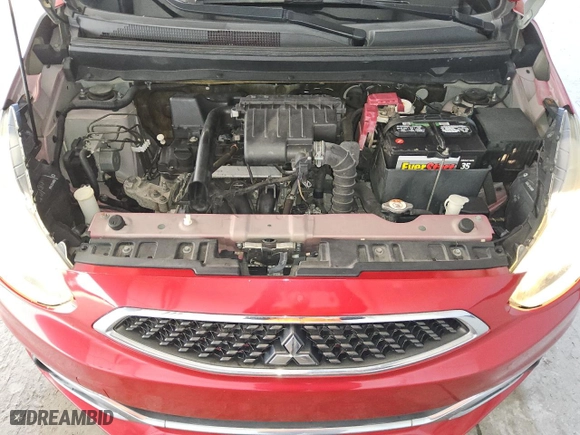 2017 Mitsubishi Mirage ES with VIN ML32A3HJ4HH000832, listed as a Copart auction lot 45399575 with 85773 miles and Clean Title. Bid and sale history available at carsss.com. Image 11.