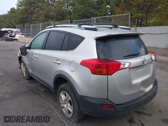2015 Toyota RAV4 LE with VIN 2T3BFREV0FW239181, listed as a IAAI auction lot 40488087 with 108,744 mi miles. Bid and sale history available at carsss.com. Image 3.