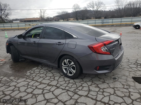 2018 Honda Civic Sedan LX with VIN 19XFC2F53JE041859, listed as a Copart auction lot 47801295 with 102,192 mi miles and Salvage Title. Bid and sale history available at carsss.com. Image 2.