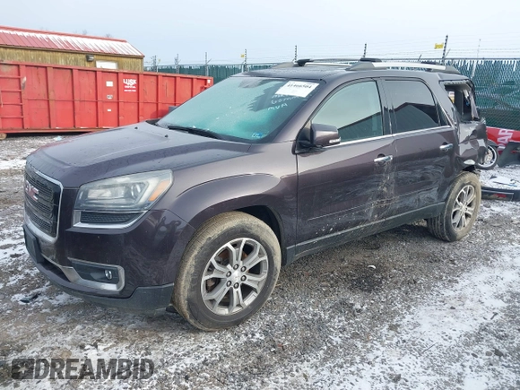 2015 GMC Acadia SLT with VIN 1GKKVRKD2FJ190034, listed as a IAAI auction lot 41466504 with 147,007 mi miles. Bid and sale history available at carsss.com. Image 18.