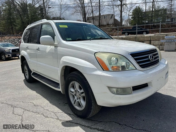 2008 Lexus GX 470 with VIN JTJBT20X680169621, listed as a Copart auction lot 52591195 with 168,088 mi miles and Clean Title. Bid and sale history available at carsss.com. Image 4.