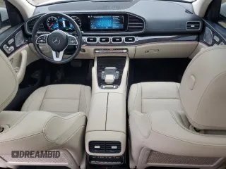 2021 Mercedes-Benz GLS 450 with VIN 4JGFF5KE6MA372050, listed as a Copart auction lot 66987174 with 78,528 mi miles and Salvage Title. Bid and sale history available at DreamBid. Image 8.