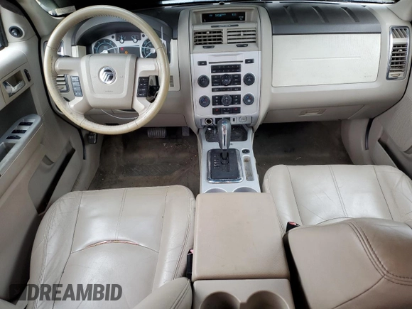 2009 Mercury Mariner Premier with VIN 4M2CU97G99KJ00375, listed as a Copart auction lot 80552374 with 160,939 mi miles and Salvage Title. Bid and sale history available at carsss.com. Image 8.