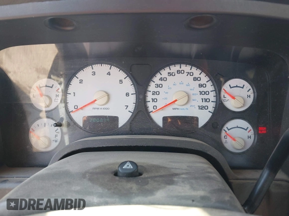2005 Dodge 2500 ST with VIN 3D7KR28D65G856896, listed as a IAAI auction lot 40535137 with 280,839 mi miles and . Bid and sale history available at DreamBid. Image 7.