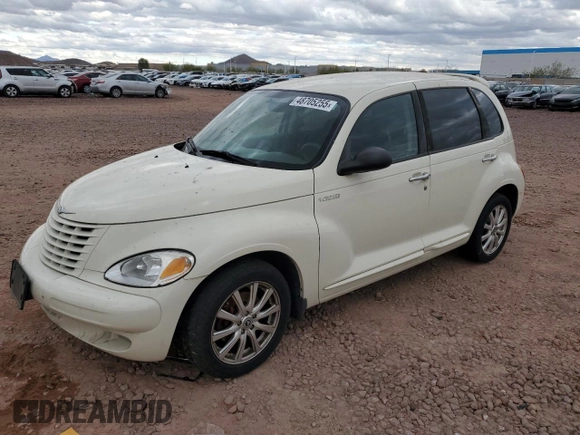 2004 Chrysler PT Cruiser with VIN 3C4FY48B24T346902, listed as a Copart auction lot 48705255 with 75,519 mi miles and Clean title. Bid and sale history available at DreamBid. Image 1.