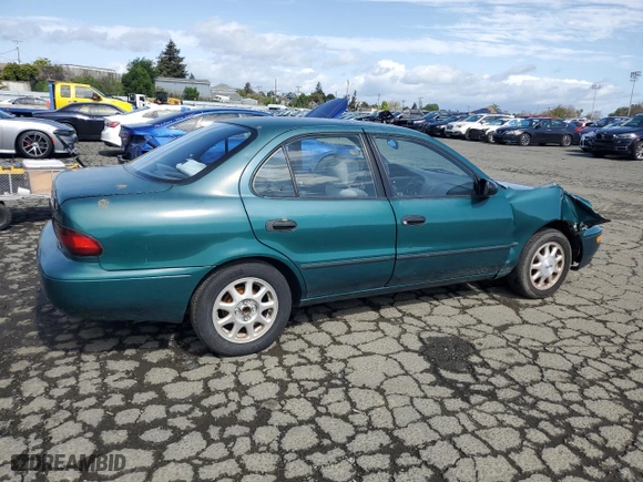 1996 Chevrolet Prizm with VIN 1Y1SK5285TZ058572, listed as a Copart auction lot 51303845 with 87,109 mi miles and Salvage Title. Bid and sale history available at carsss.com. Image 3.
