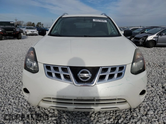 2015 Nissan Rogue S with VIN JN8AS5MV7FW755450, listed as a Copart auction lot 50575645 with 160,254 mi miles and Salvage Title. Bid and sale history available at DreamBid. Image 5.