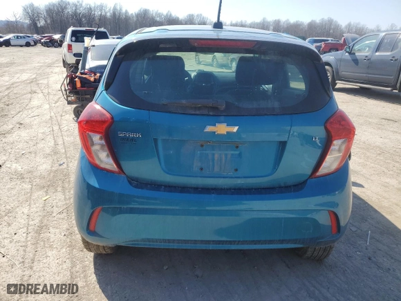 2020 Chevrolet Spark LT with VIN KL8CD6SA1LC406908, listed as a Copart auction lot 48682695 with 87,058 mi miles and Salvage Title. Bid and sale history available at carsss.com. Image 6.