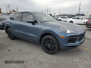 2019 Porsche Cayenne with VIN WP1AA2AY4KDA01261, listed as a Copart auction lot 59630025 with 56,459 mi miles and Salvage title. Bid and sale history available at DreamBid. Image 4.