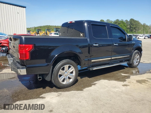 2019 Ford F-150 XL with VIN 1FTEW1E43KFB13866, listed as a Copart auction lot 53260855 with 77,346 mi miles and Salvage Title. Bid and sale history available at carsss.com. Image 3.