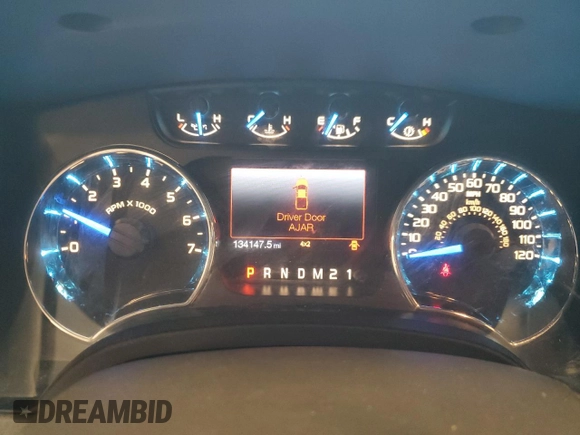 2014 Ford F-150 XL with VIN 1FTFW1EF3EFA12563, listed as a Copart auction lot 50427045 with 134,147 mi miles and Clean Title. Bid and sale history available at carsss.com. Image 9.