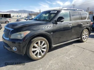 2011 Infiniti QX56 8-passenger with VIN JN8AZ2ND9B9701866, listed as a Copart auction lot 87553905 with 202,642 mi miles and Clean Title. Bid and sale history available at carsss.com. Image 1.