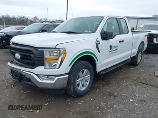 2021 Ford F-150 XL with VIN 1FTEX1EBXMKE25558, listed as a IAAI auction lot 41964121 with 31,488 mi miles and . Bid and sale history available at DreamBid. Image 17.