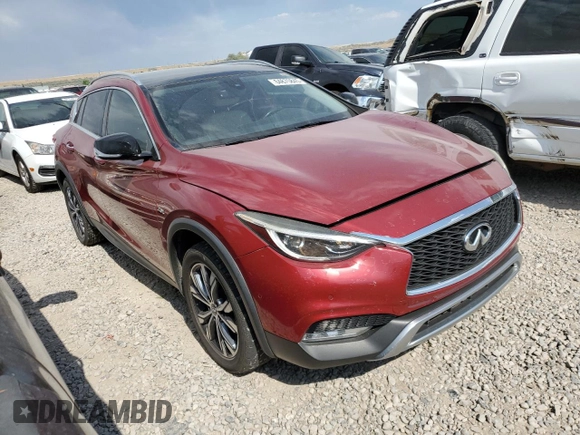 2017 Infiniti QX30 Premium with VIN SJKCH5CR5HA023323, listed as a Copart auction lot 64875845 with 169,127 mi miles and Clean title. Bid and sale history available at DreamBid. Image 4.