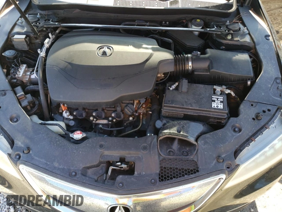 2015 Acura TLX V6 Advance with VIN 19UUB3F76FA009789, listed as a Copart auction lot 47651305 with 218,495 mi miles and Salvage Title. Bid and sale history available at carsss.com. Image 11.