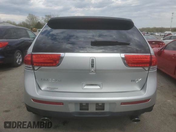 2014 Lincoln MKX with VIN 2LMDJ6JK3EBL07783, listed as a Copart auction lot 53262235 with 57,923 mi miles and Salvage Title. Bid and sale history available at DreamBid. Image 6.