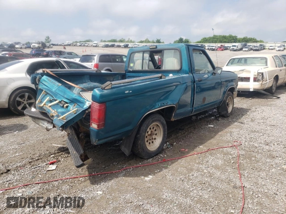 1992 Ford Ranger with VIN 1FTCR10AXNUB23337, listed as a Copart auction lot 53846484 with 624,472 mi miles and Non Repairable. Bid and sale history available at carsss.com. Image 3.